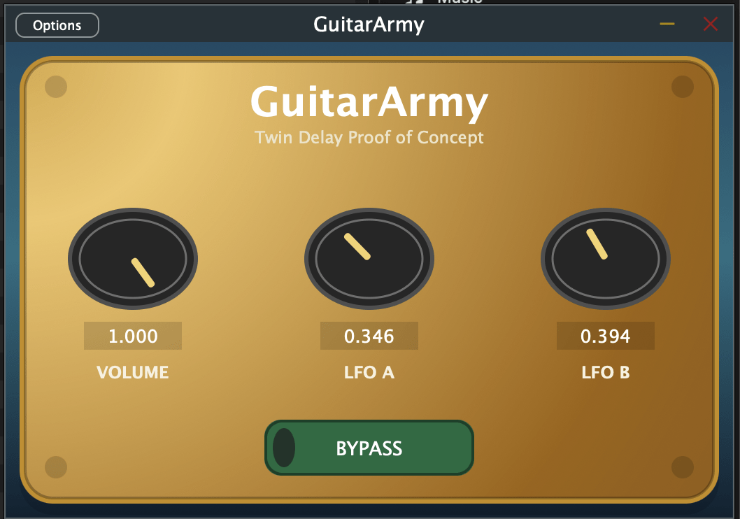 Guitar Army DAW Plugin